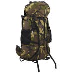 vidaXL Wandelrugzak 80 L camouflage oxford stof groen, Verzenden, Nieuw
