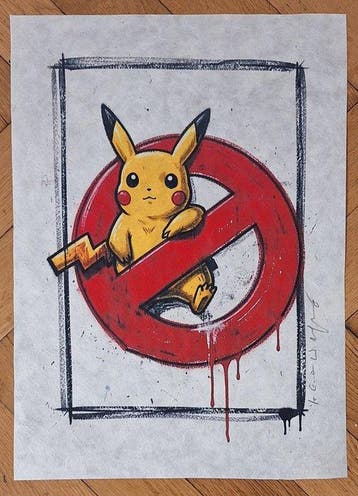 Emma Wildfang - Pikachu „Who You Gonna Call? “ - Tribute, Nieuw