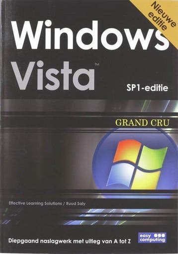 WINDOWS VISTA SP1-EDITIE GRAND CRU 9789045644806 Ruud Saly, Verzenden, Gelezen, Ruud Saly