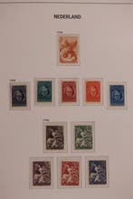 Nederland 1946/2000 - Verzameling in 3 DAVO-albums - met, Gestempeld