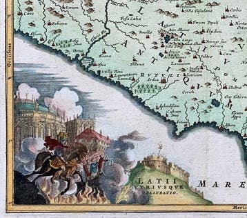 Italië - Lazio; C. Cellarius - Latii utrisque delineatio -, Boeken, Nieuw