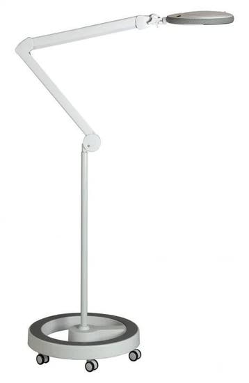 Loeplamp,125mm lens,8 dioptrie,96LED,statief (grijs), Hobby & Loisirs créatifs, Loupes & Lampes loupes, Verzenden, Loeplamp