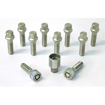 H&R Wielboutenset konisch M14x1.50 - Lengte 55mm - 10 stuks, Verzenden