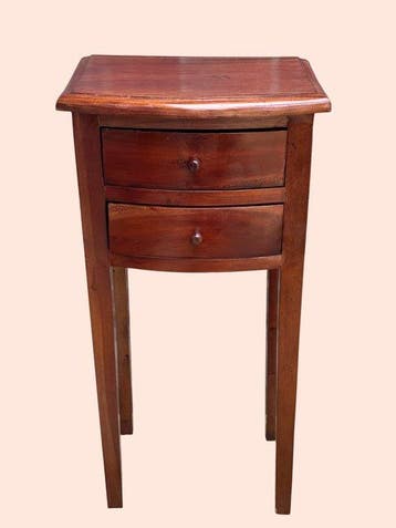 Sierlijke sidetable - Table dappoint - Acajou