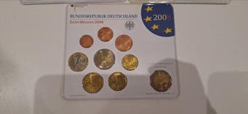 Duitsland. Year Set (BU) 2008 A,D,F,G,J (5 sets) (Zonder