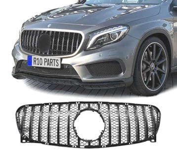 CALANDRE MERCEDES GLA X156 14-16 GT-R AMG NOIR BRILLANT, Verzenden