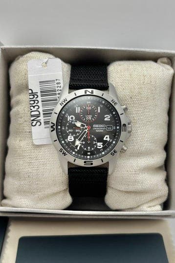 Seiko - Chronograph - Zonder minimumprijs - SND399P1, Handtassen en Accessoires, Horloges | Antiek