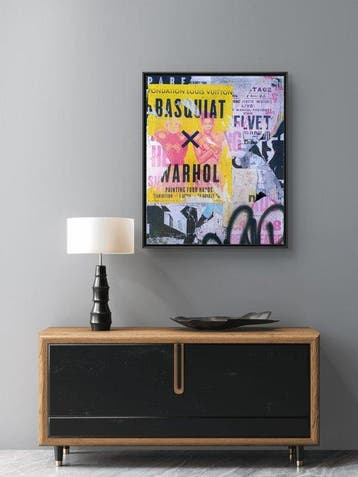 lasveguix (1986) - Basquiat X Warhol Wall