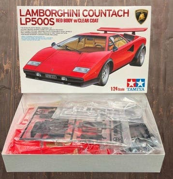 Tamiya 1:24 - Modelbouwdoos - Lamborghini Countach LP500S –, Nieuw