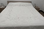 Bedsprei - 290 cm - 240 cm - Handgeborduurd