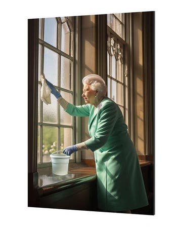 VANDAL - THE QUEEN - Cleaning windows