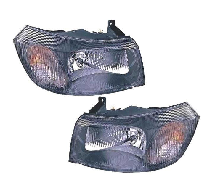PHARES POUR FORD TRANSIT 00-06 FOND NOIR, Auto-onderdelen, Verlichting, Verzenden