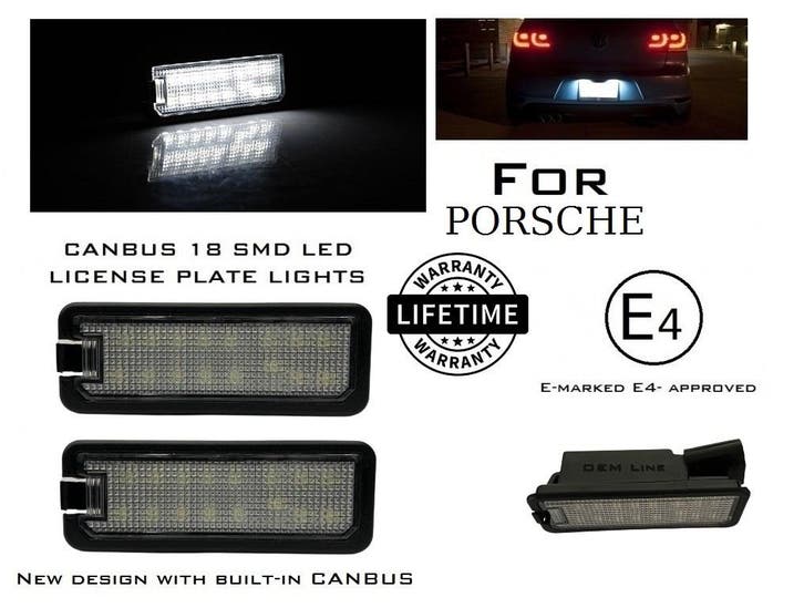 LED Kentekenverlichting voor Porsche, Autos : Divers, Tuning & Styling, Enlèvement ou Envoi