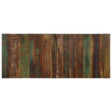 vidaXL Hoofdbord 200 cm massief gerecycled hout meerkleurig, Verzenden, Nieuw
