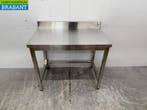 RVS Werktafel 100 x 60 x 85.5 cm Horeca, Ophalen of Verzenden, Nieuw in verpakking