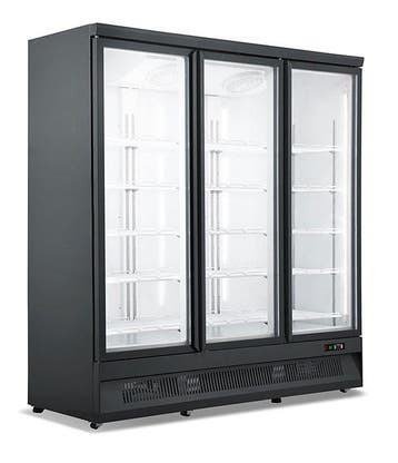 Vrieskast 3 Glasdeuren Svo-1530F, Verzenden, Nieuw in verpakking, Koelen en Vriezen