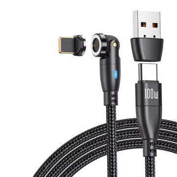 USB Type C naar iPhone Lightning Magnetische Oplaadkabel -, Telecommunicatie, Mobiele telefoons | Telefoon-opladers, Verzenden