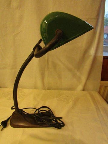 Support de lampe - Bronze, Émail