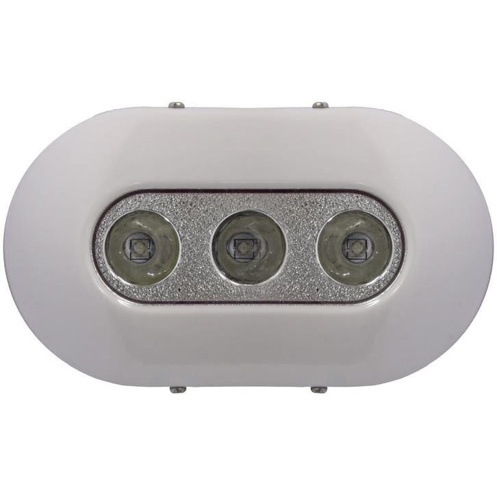 Onderwaterverlichting Boot LED Blauw 10-30 Vdc 96x59mm, Watersport en Boten, Bootonderdelen, Nieuw, Ophalen of Verzenden