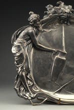 WMF - Présentoir à gâteaux - Plaqué(e) argent, Antiquités & Art