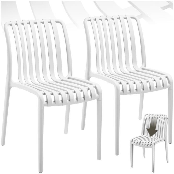 Tuinstoelen Alcudia, weerbestendig, stapelbaar, Tuin en Terras, Overige Tuin en Terras, Verzenden