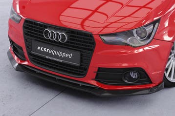 Voorspoiler | Cupspoilerlip voor Audi A1 (8X) S-Line CSL773-, Verzenden