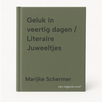 Geluk in veertig dagen / Literaire Juweeltjes 9789085166627, Verzenden, Zo goed als nieuw, Marijke Schermer