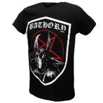 Bathory Shield T-Shirt - Officiële Merchandise, Nieuw