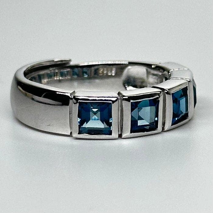 Zonder minimumprijs - Ring 925 zilver met natuurlijke, Handtassen en Accessoires, Ringen