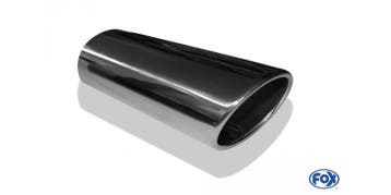 FOX Laspijp type 32 115x85 mm / lengte: 300 mm - ovaal / opg, Verzenden
