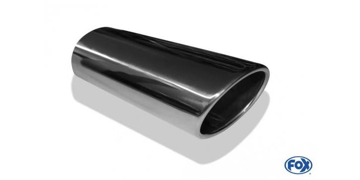 FOX Laspijp type 32 115x85 mm / lengte: 300 mm - ovaal / opg, Autos : Pièces & Accessoires, Systèmes d'échappement, Envoi