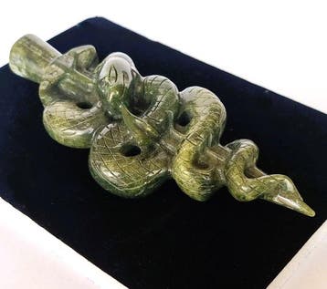 Dague Ophidienne Impériale – Le Serpent d’Émeraude – Force,