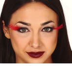 Halloween Wimpers Lijm Rood, Verzenden, Nieuw