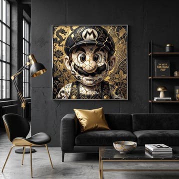 Artxlife - Mario Japanese Gold Kintsugi, Nieuw