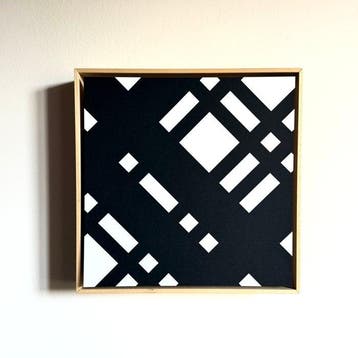 Josef Linschinger (1945) - Homage to the Black Square -, Antiek en Kunst