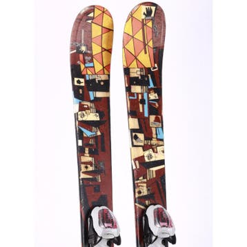 128 kinder skis K2 THE FUJATIVE, TWINTIP + Marker 7, Verzenden, Gebruikt
