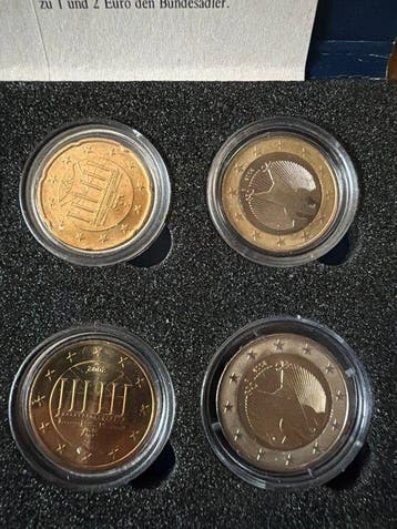 Duitsland. Kursmünzensatz Deutschland 8 pcs mit CoA (Zonder