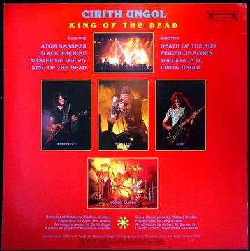 Cirith Ungol - King of the Dead (Heavy Metal 1984 LP) - LP, Nieuw in verpakking