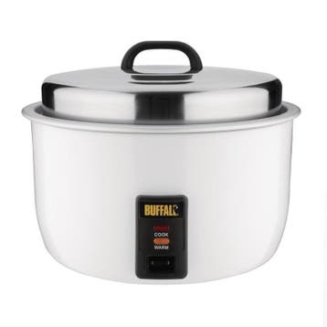 Rijstkoker | 2,95kW | Cap.23L gekookte rijst / 10L droge, Verzenden