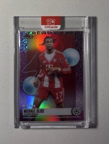 2025/26 Topps Finest Michael Olise - 1 Card - Presque, Verzamelen, Nieuw