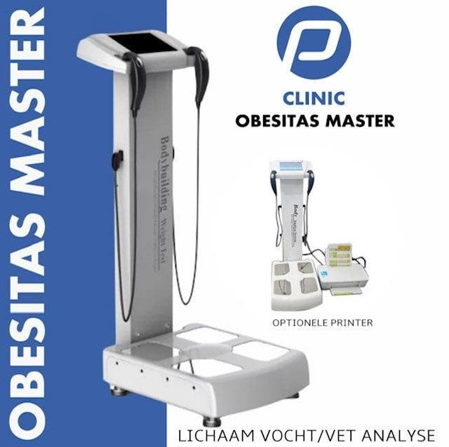 P Clinic obesitas master vocht & vet analyse apparaat, Electroménager, Équipement de Soins personnels, Envoi