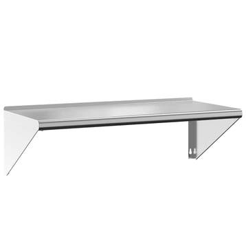RVS Wandplank 100cm (70kg) - Tweede kansje, OP = OP!, Huis en Inrichting, Woonaccessoires | Wandplanken en Boekenplanken, Verzenden