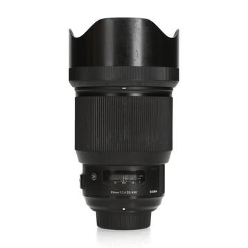 Sigma 85mm f/1.4 DG HSM Art - Nikon F - 1 jaar garantie, Ophalen of Verzenden