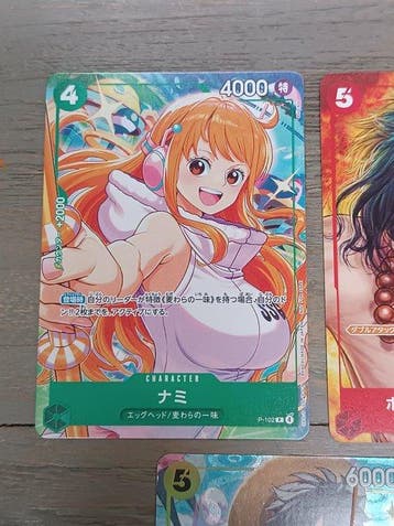 One Piece - 5 Card - One Piece - 5 Bueitifull cards, Nieuw