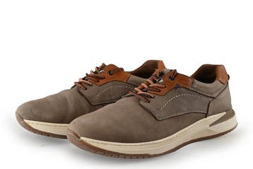 Nelson Sneakers in maat 44 Bruin, Kleding | Heren, Bruin, Verzenden, Zo goed als nieuw, Sneakers