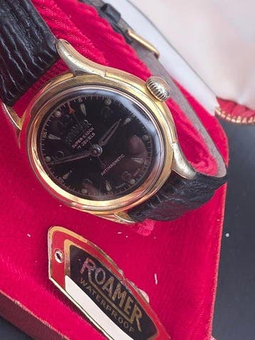 Roamer - Vintage Super-Shock – Box & Guarantee – c.1950s -, Nieuw