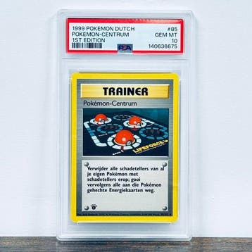 Pokémon Graded card - Pokémon-Centrum 85 – Pokémon - PSA 10, Nieuw
