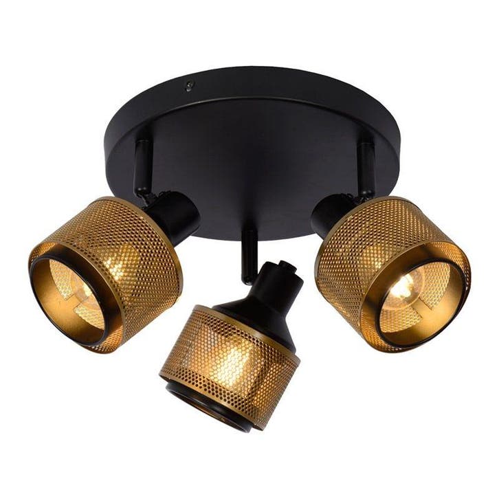 Lucide RAFA - Plafondspot - Ø 42 cm - 3xE14 -, Huis en Inrichting, Lampen | Spots, Nieuw, Verzenden