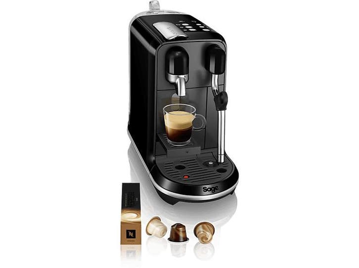 Sage - Capsulemachine - Zwart, Elektronische apparatuur, Koffiezetapparaten, Koffiepads en cups, Nieuw, Verzenden