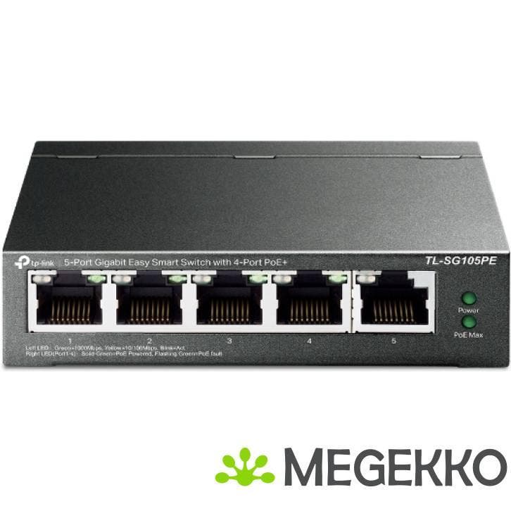 TP-LINK TL-SG105PE, Informatique & Logiciels, Commutateurs réseau, Envoi